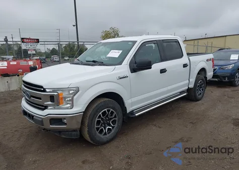 2018 Ford F-150 Xlt from USA, damaged, VIN 1FTEW1E56JFA02445